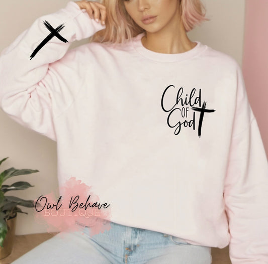 Child Of God Crewneck Sweatshirt