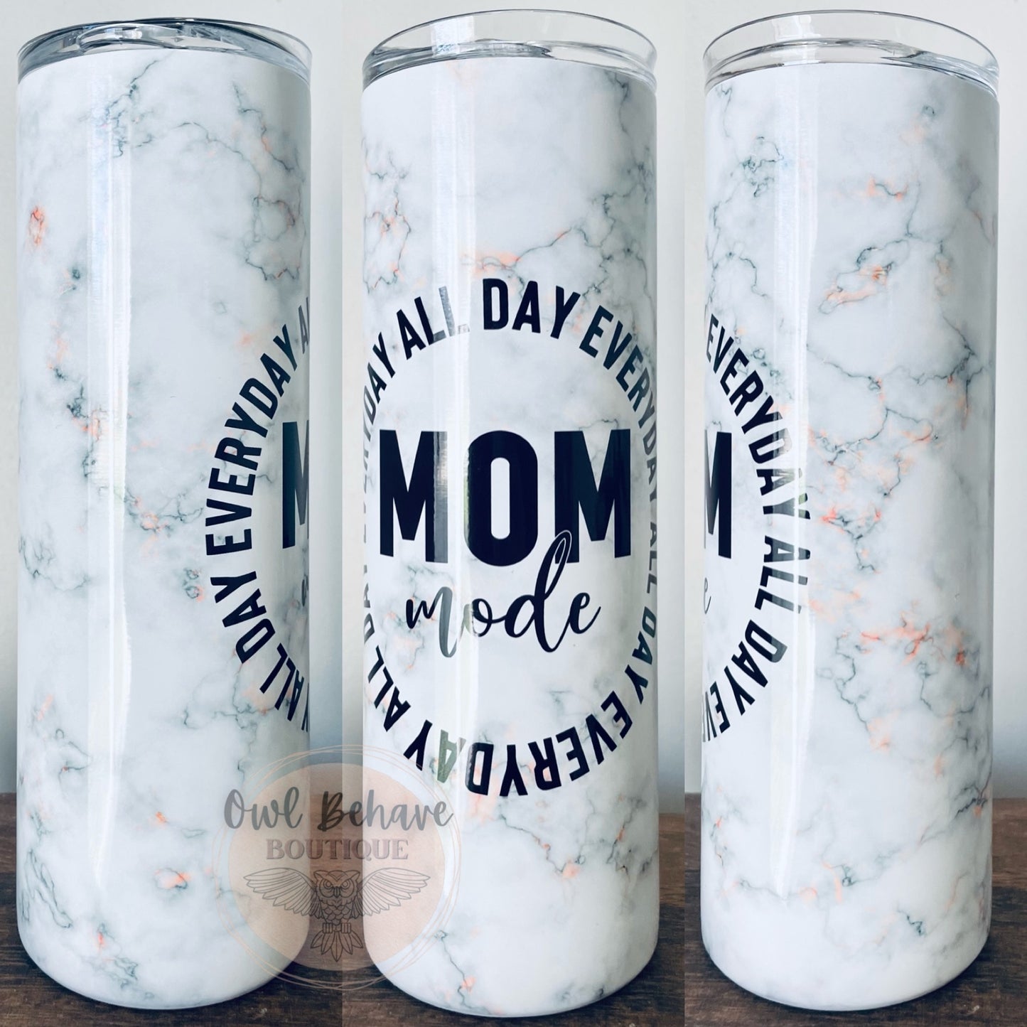 Mom Mode Sublimation Tumbler