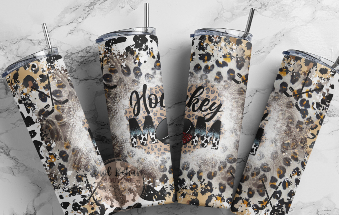 Hockey Mom Sublimation Tumbler