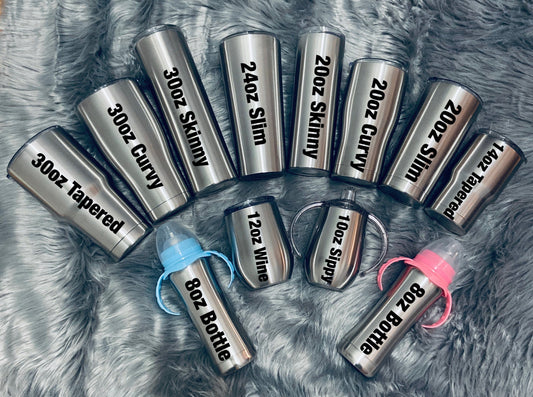 Registered Nurse Glitter Tumbler