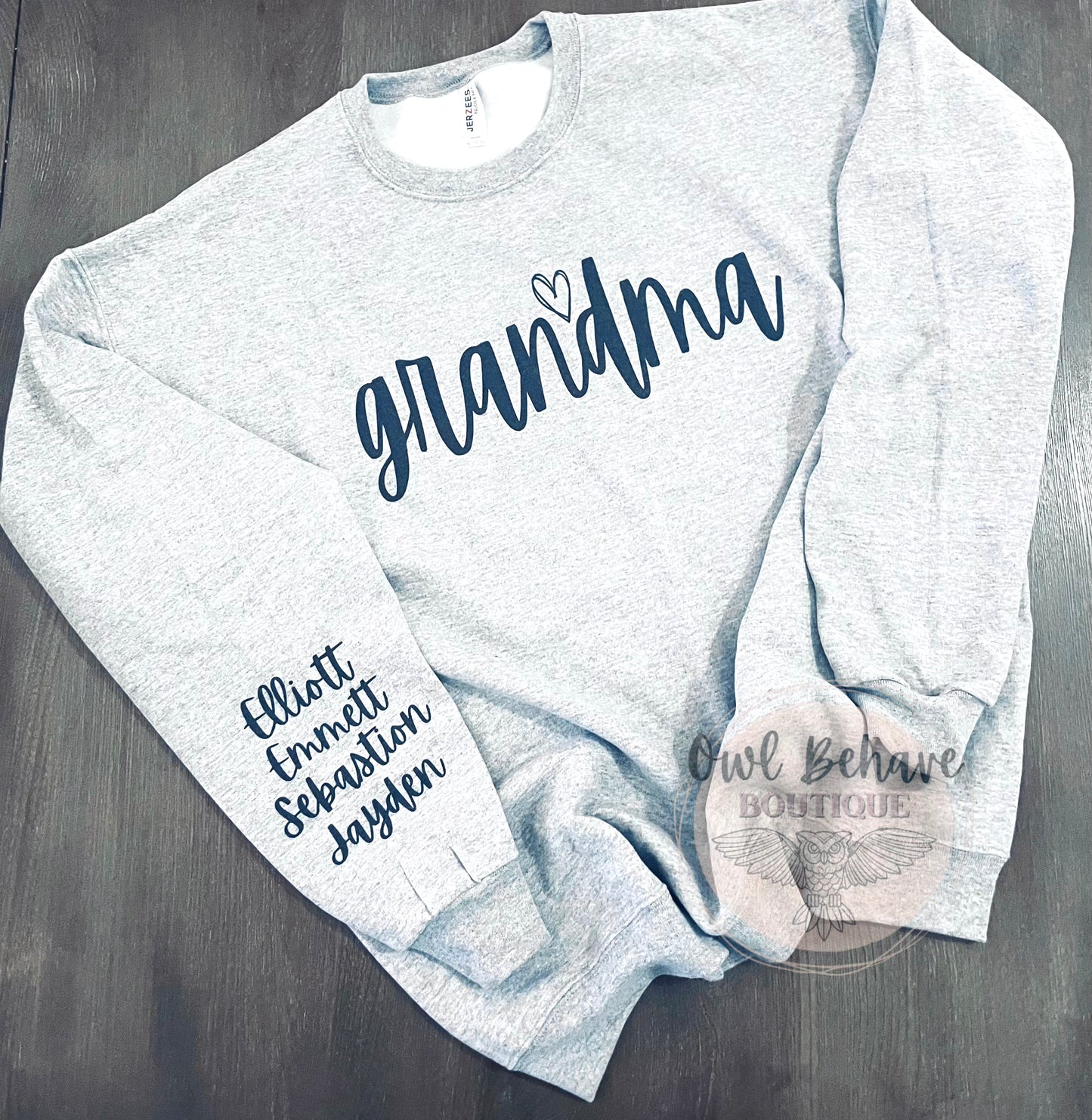 Grandma Custom Crewneck Sweatshirt