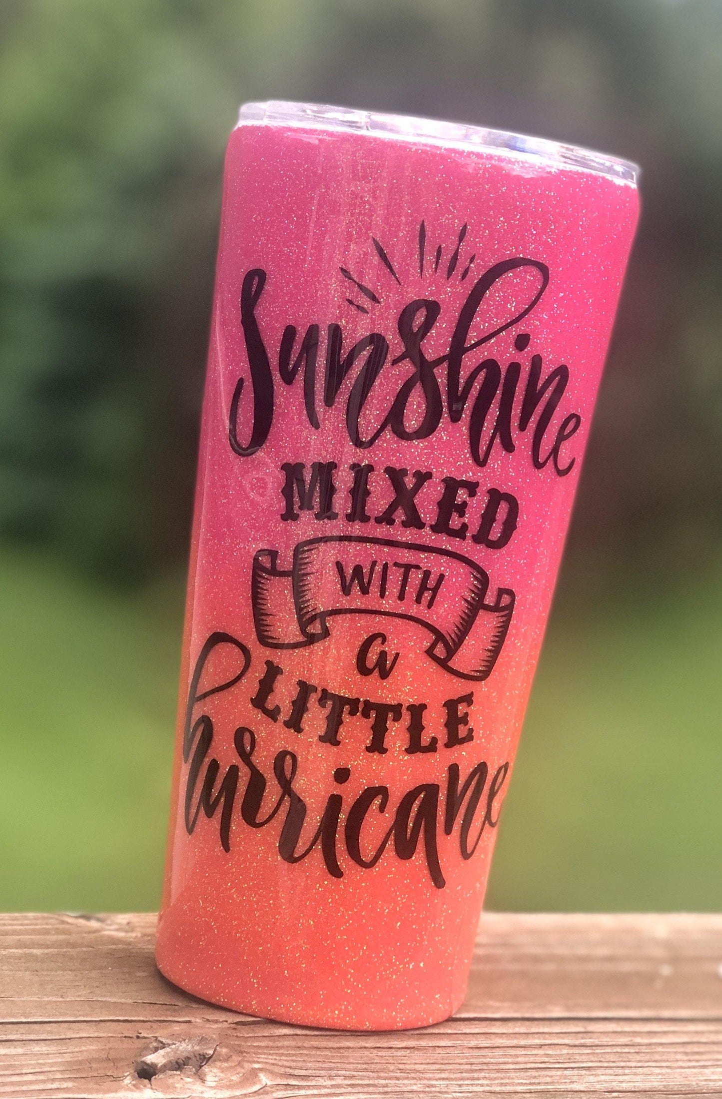 Sunshine Mixed With A Little Hurricane Tumbler - OwlBehave