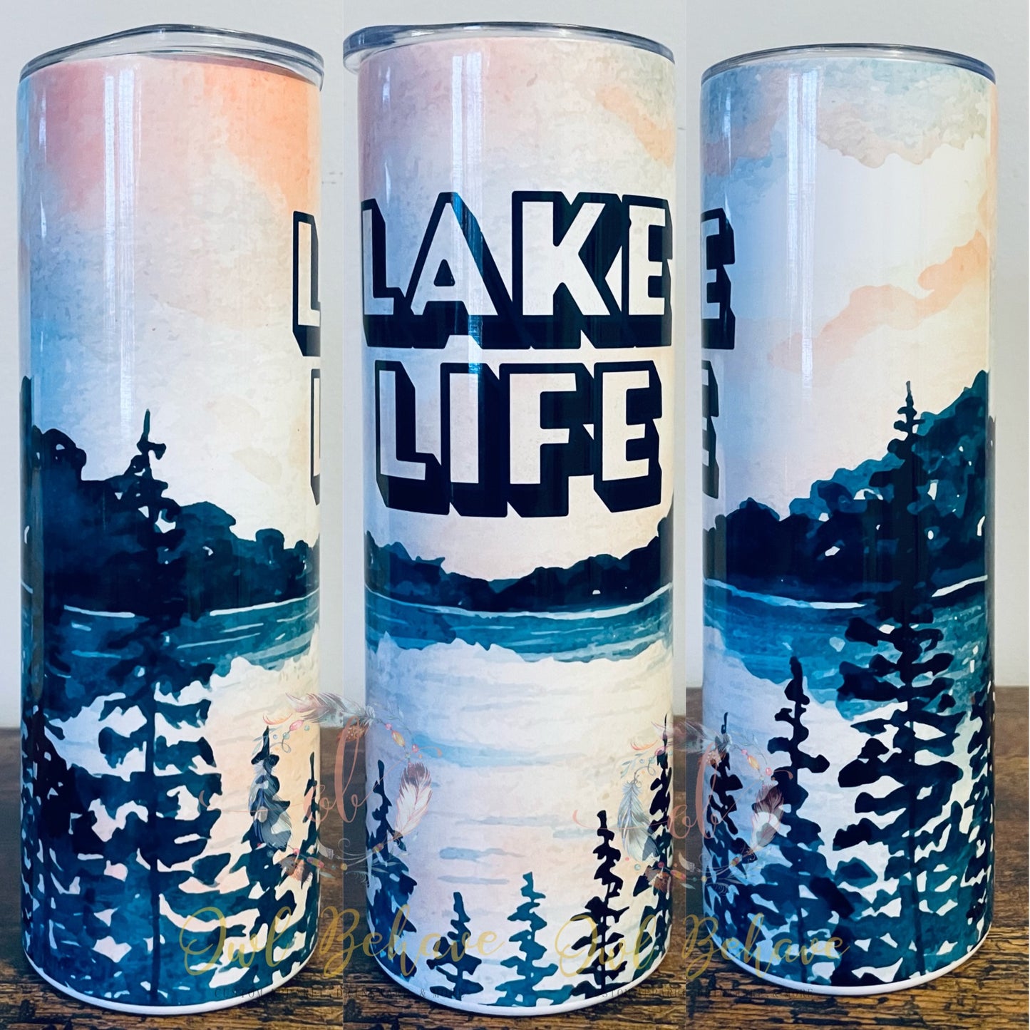 Lake Life Sublimation Tumbler