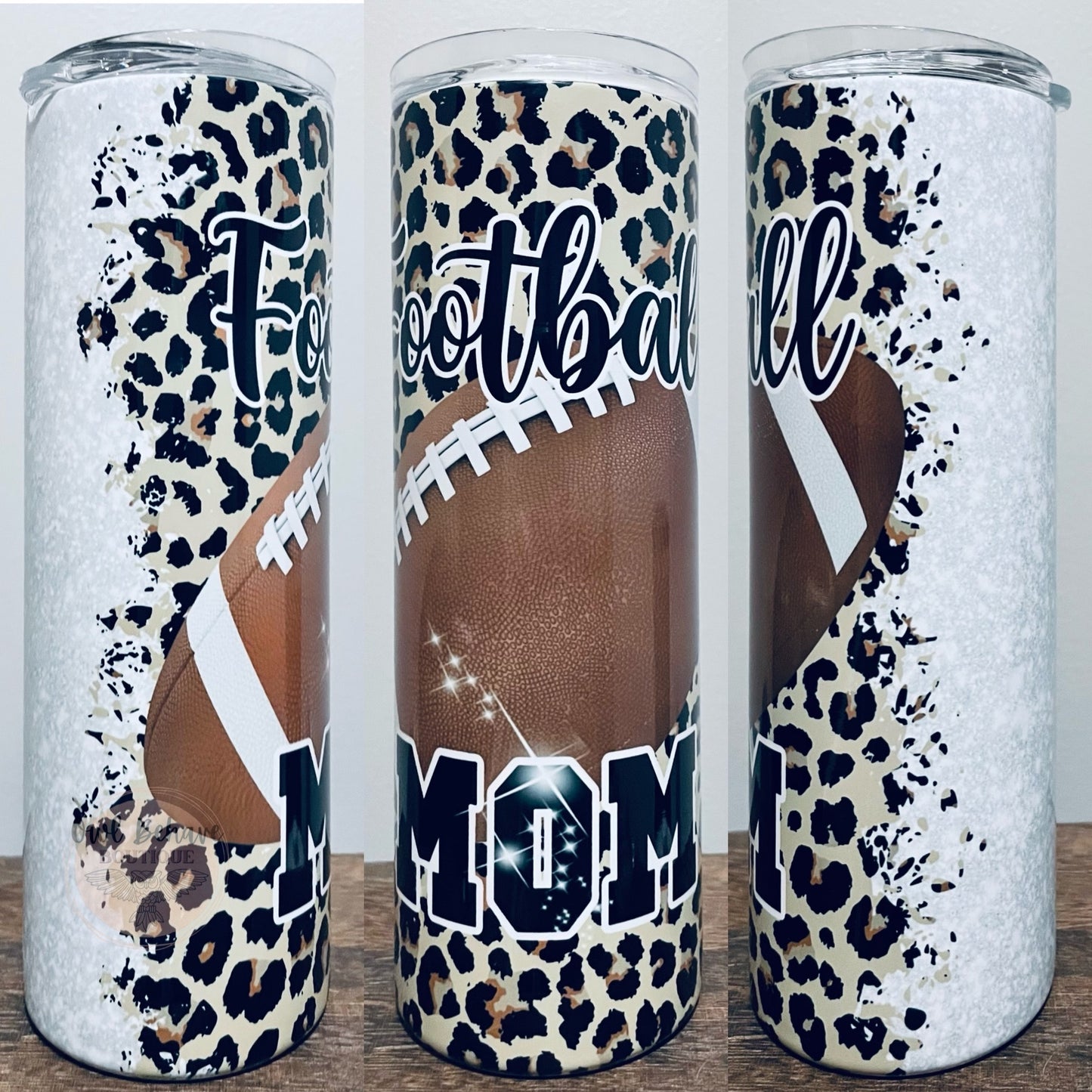 Football Mom Sublimation Tumbler