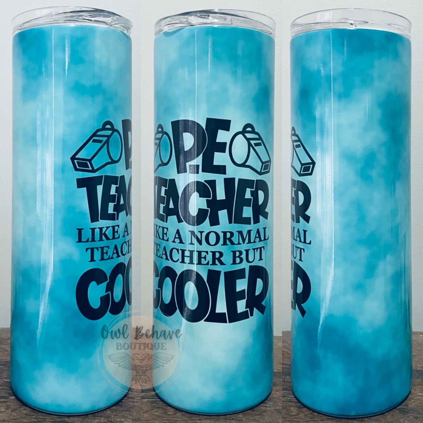 PE Teacher Sublimation Tumbler