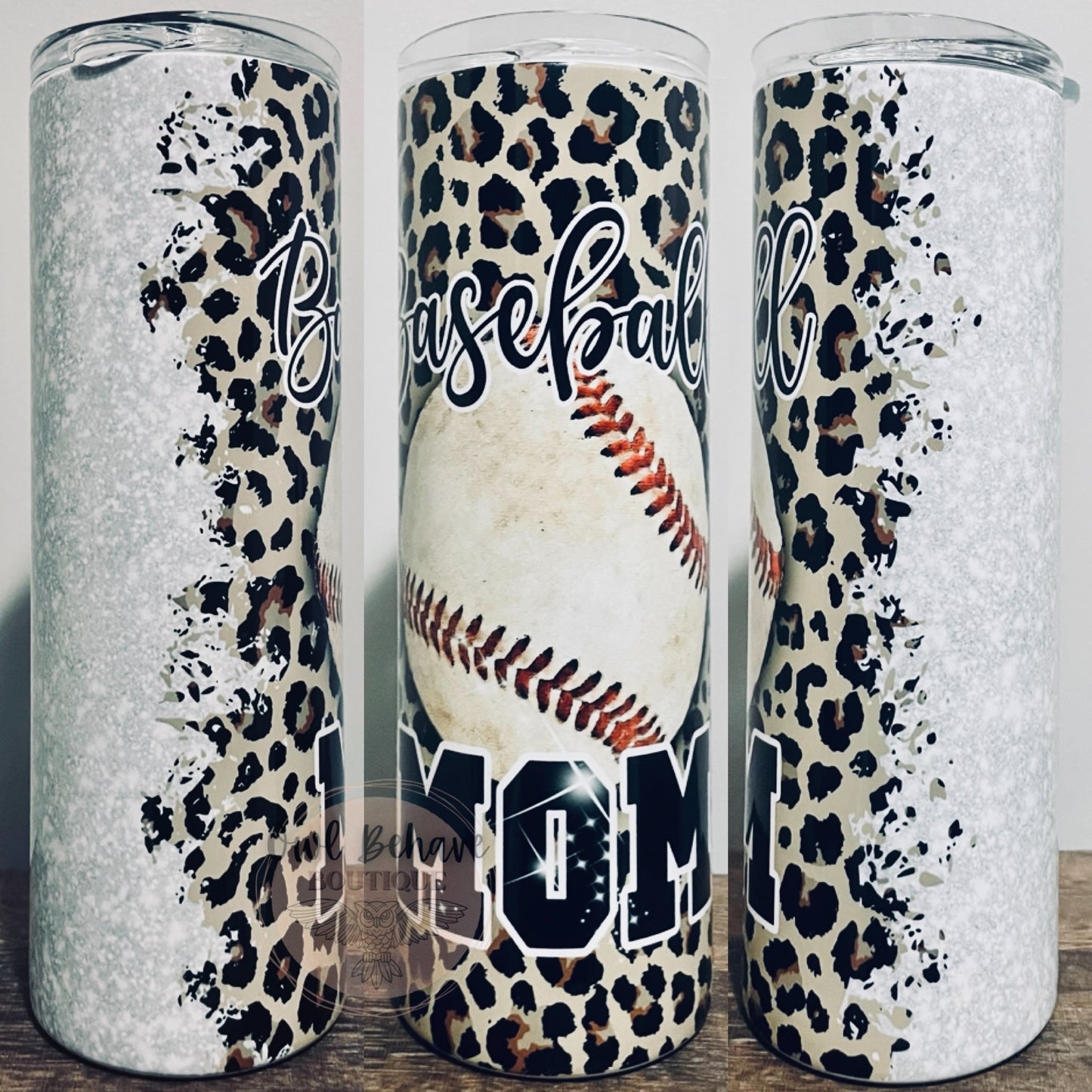 Baseball Mom Sublimation Tumbler