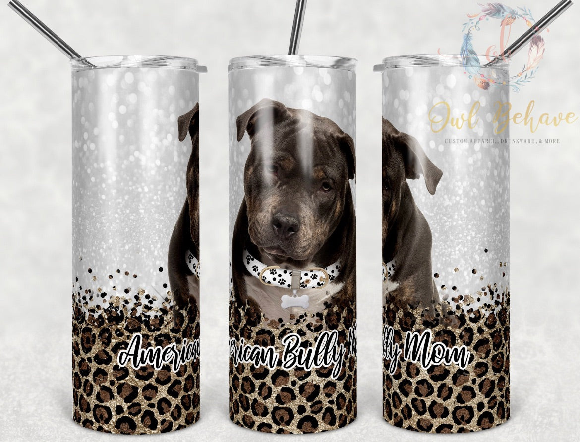 Dog Breed Dog Mom Sublimation Tumbler