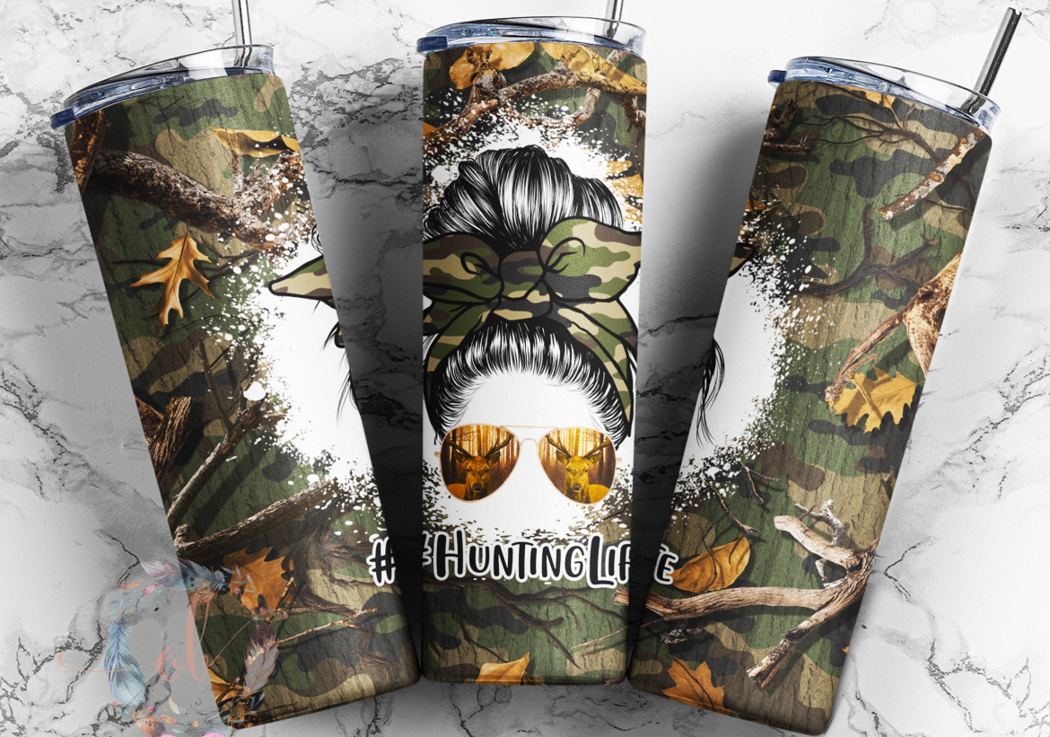 Hunting Life Sublimation Tumbler