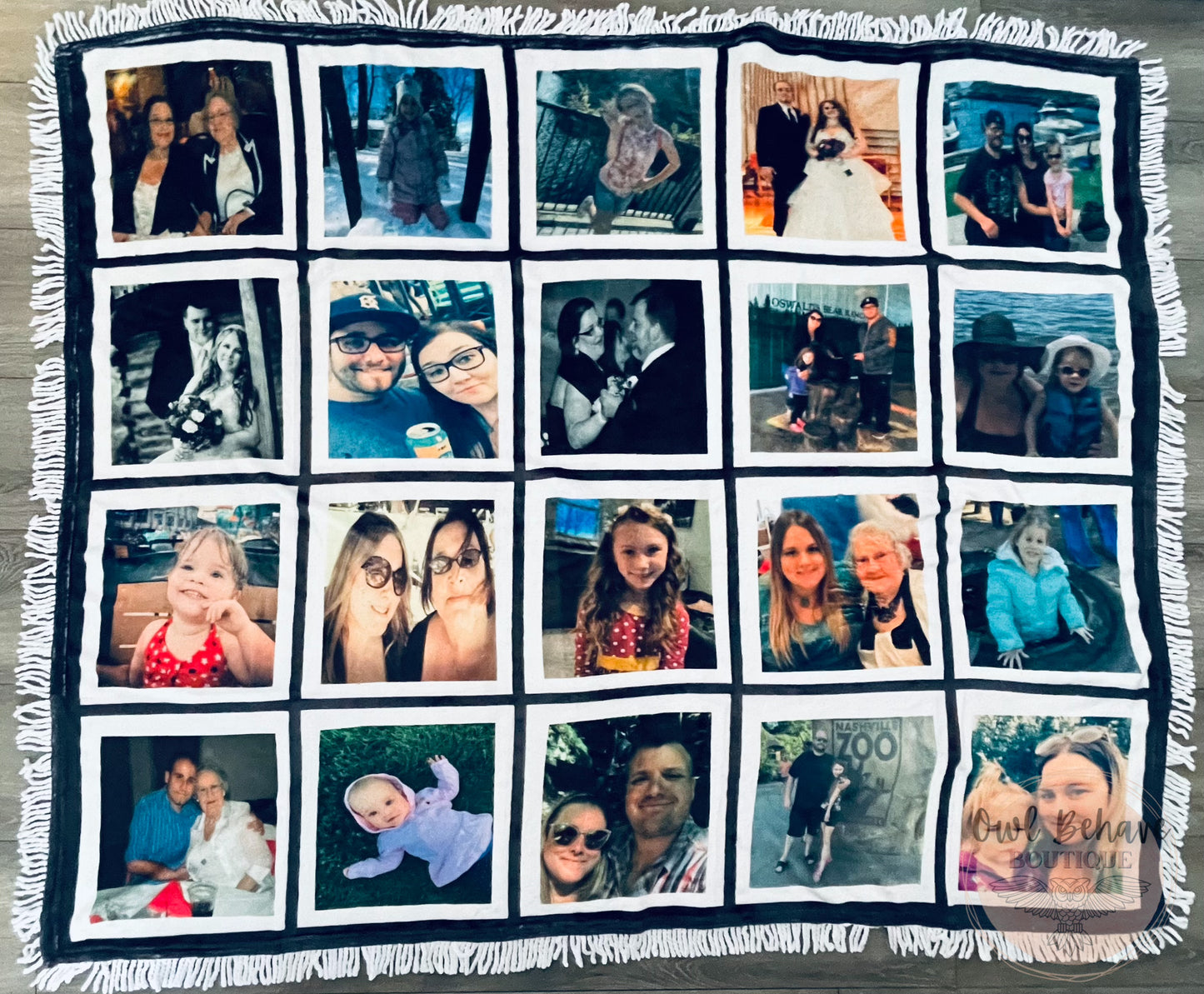 Photo Throw Blanket