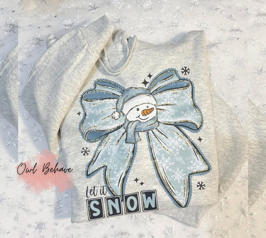 Let It Snow Crewneck Sweatshirt