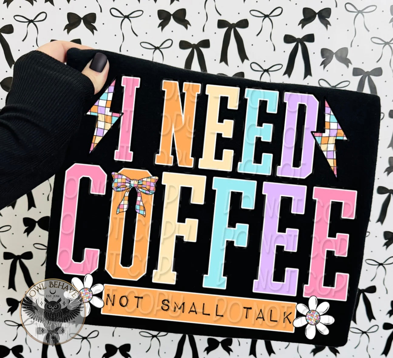 I Need Coffee Not Small Talk