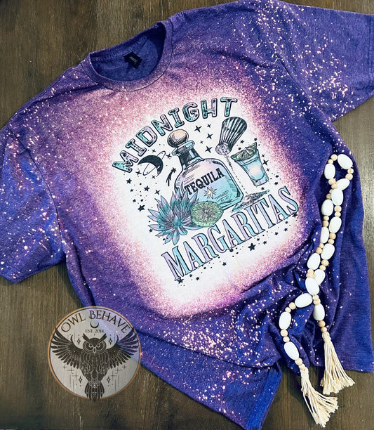 Midnight Margaritas Bleached Tee