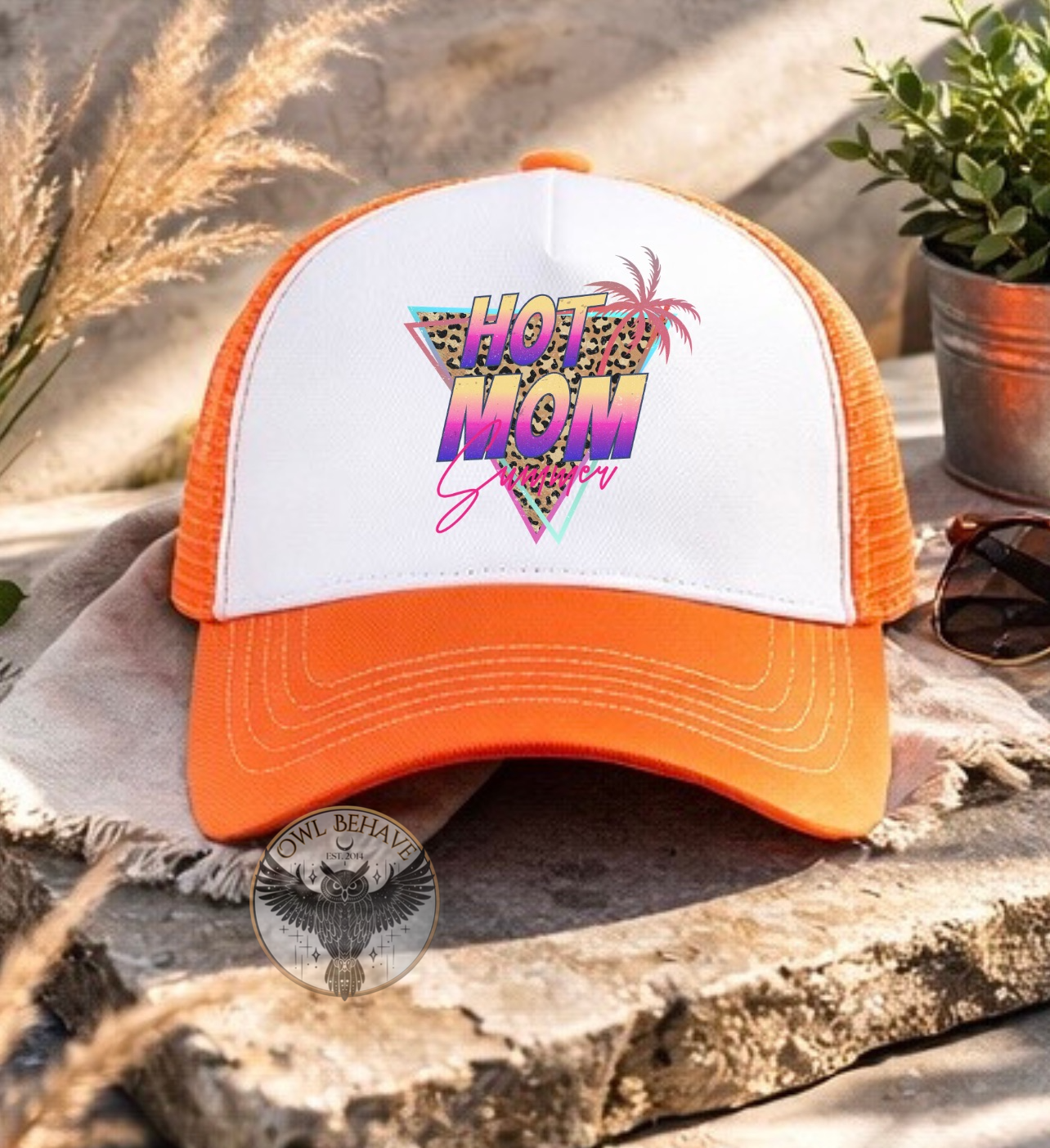 Hot Mom Summer Trucker Hat
