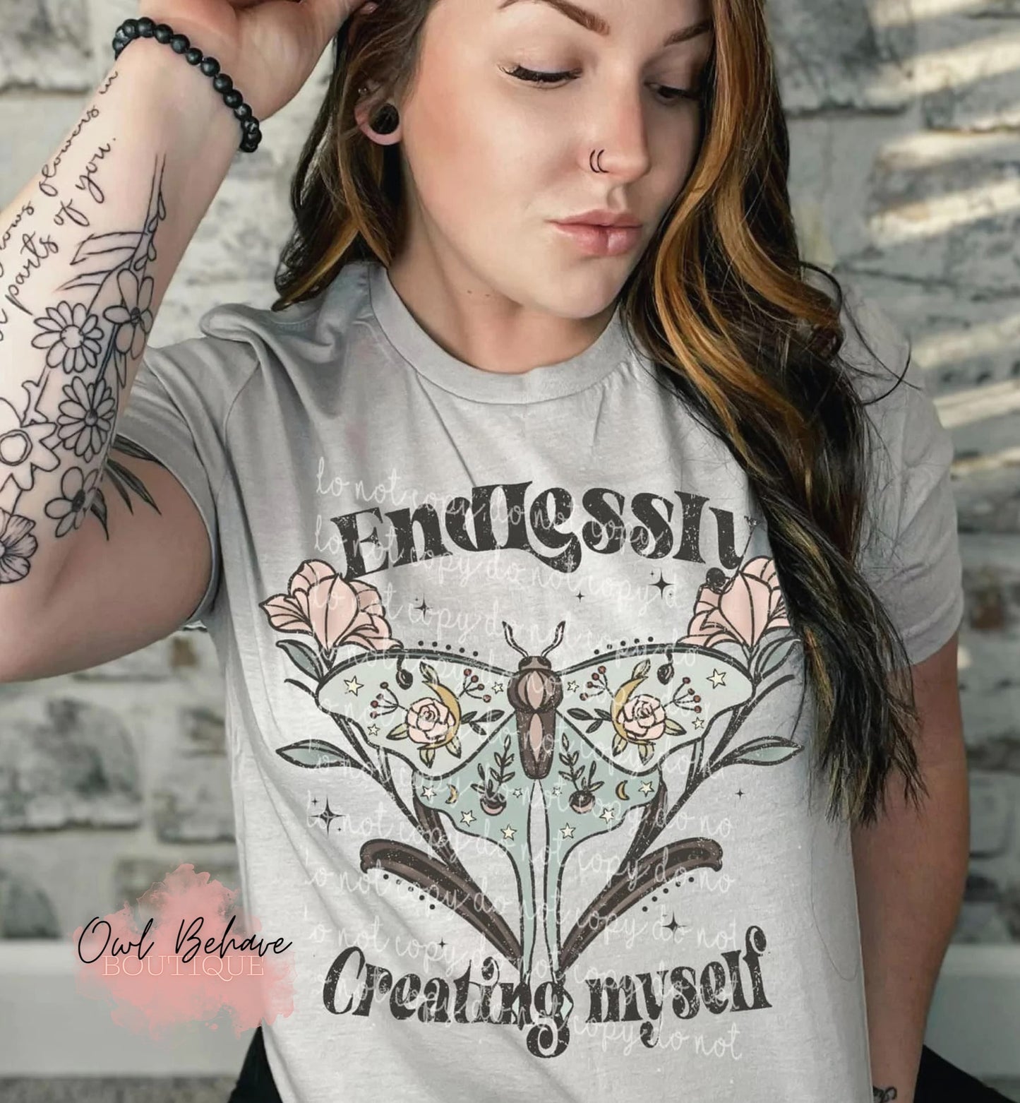 Endlessly Creating Myself Adult T-Shirt