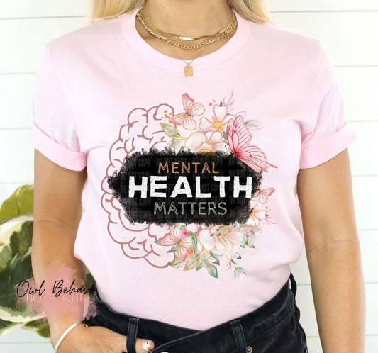 Mental Health Matters Adult T-Shirt