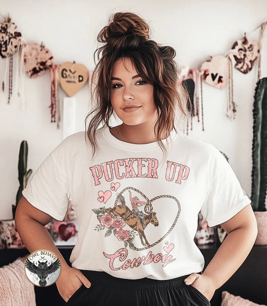 Pucker Up Cowboy T-Shirt