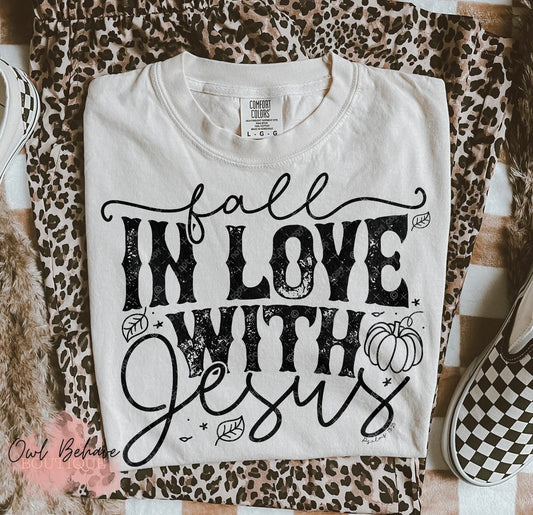 Fall In Love With Jesus T-Shirt