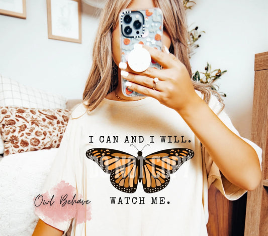 I Can and I Will Adult T-Shirt