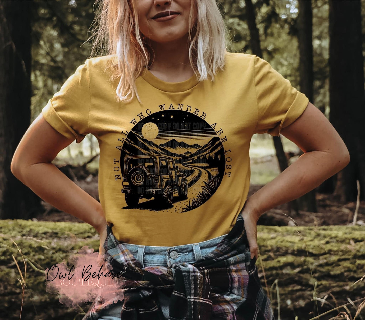 Not All Who Wander Are Lost Adult T-Shirt