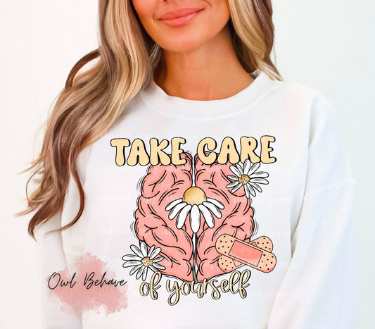 Take Care of Yourself Crewneck Sweatshirt