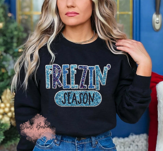 Freezin Season Crewneck Sweatshirt