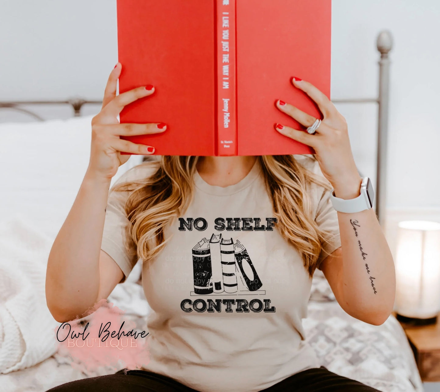 No Shelf Control Adult T-Shirt