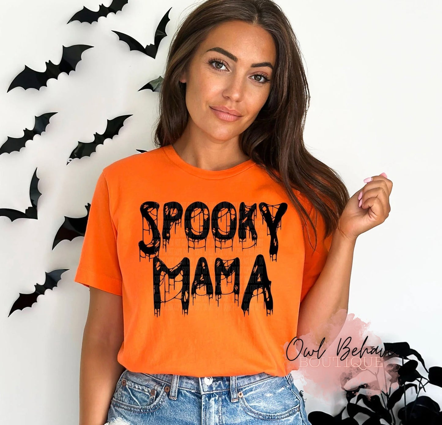 Spooky Mama Adult T-Shirt