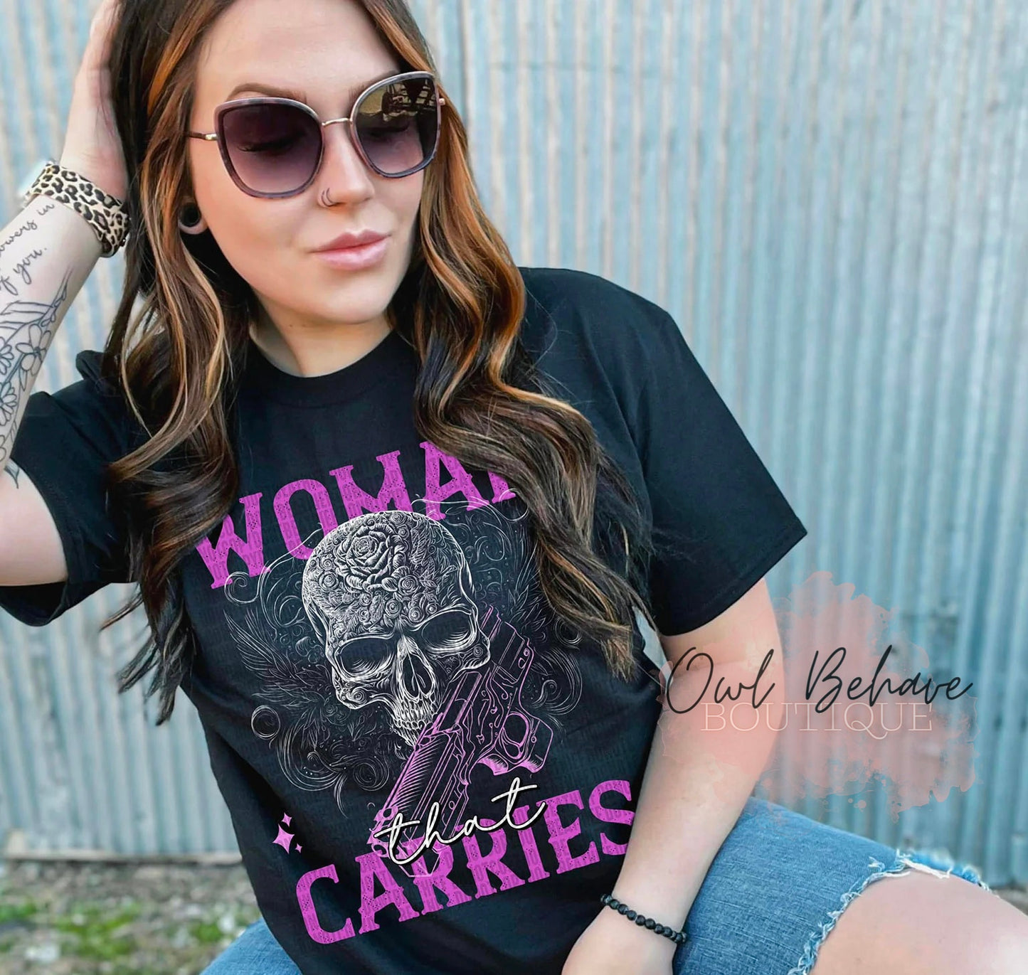 Woman That Carries Adult T-Shirt
