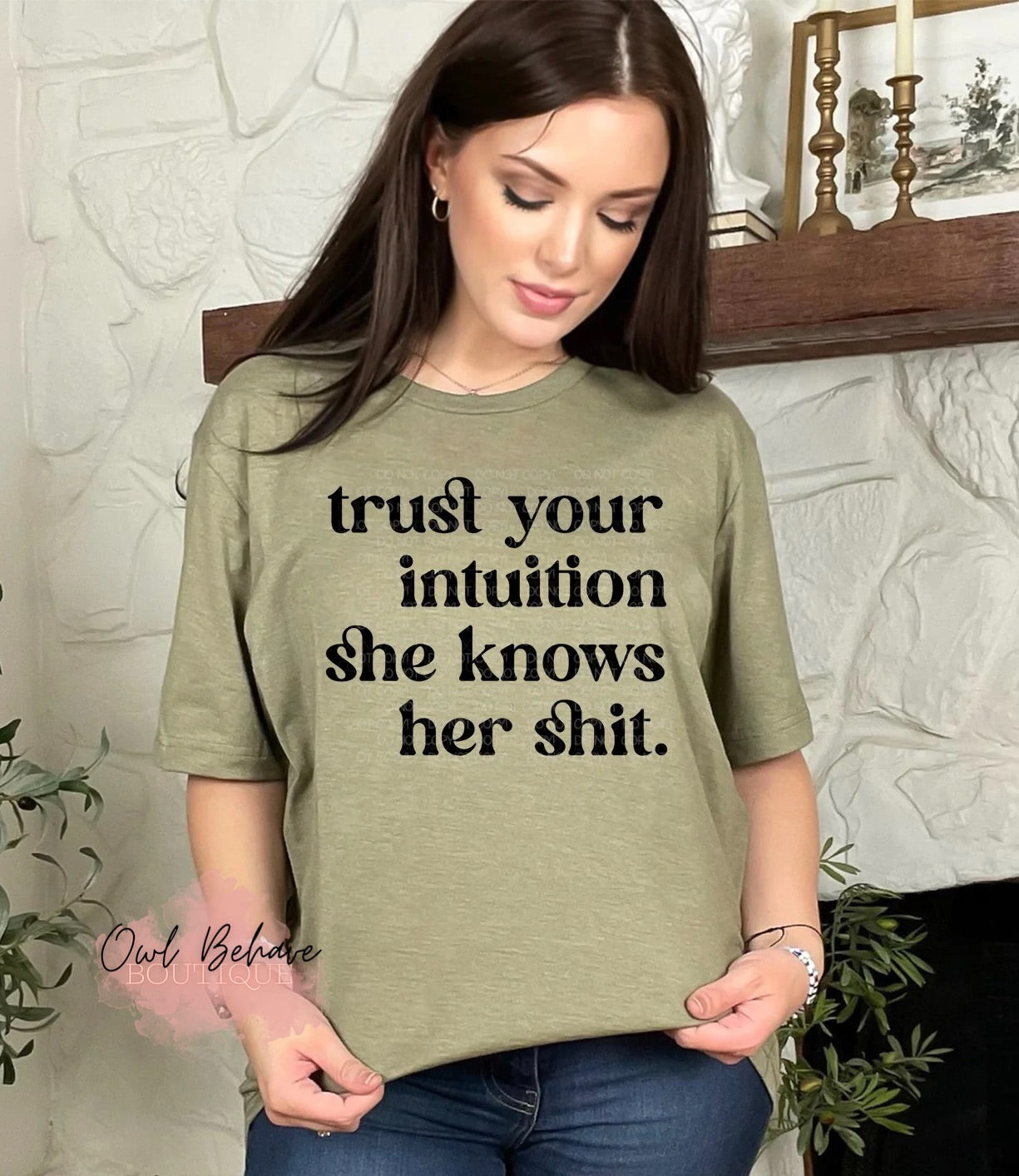 Trust Your Intuition Adult T-Shirt