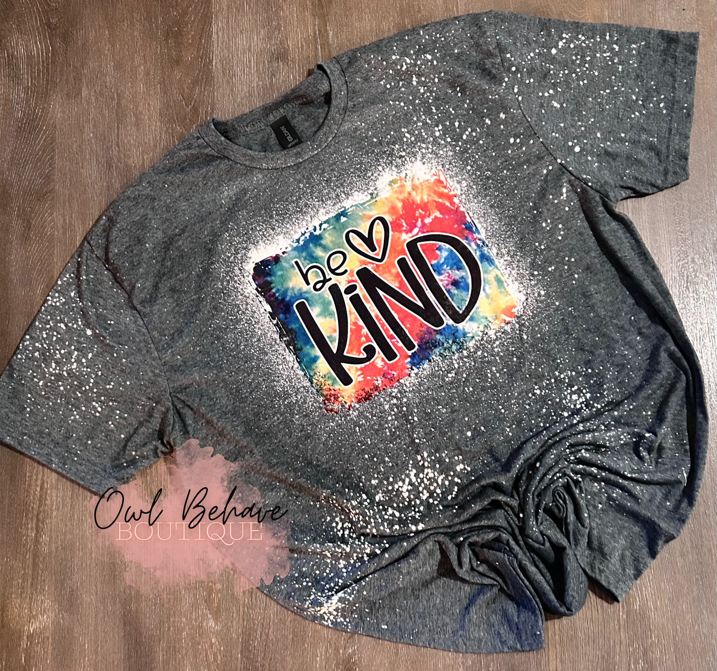 Be Kind Bleached Tee