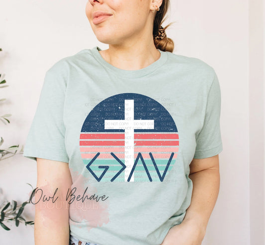 God Is Greater Than The Highs & Lows Adult T-Shirt