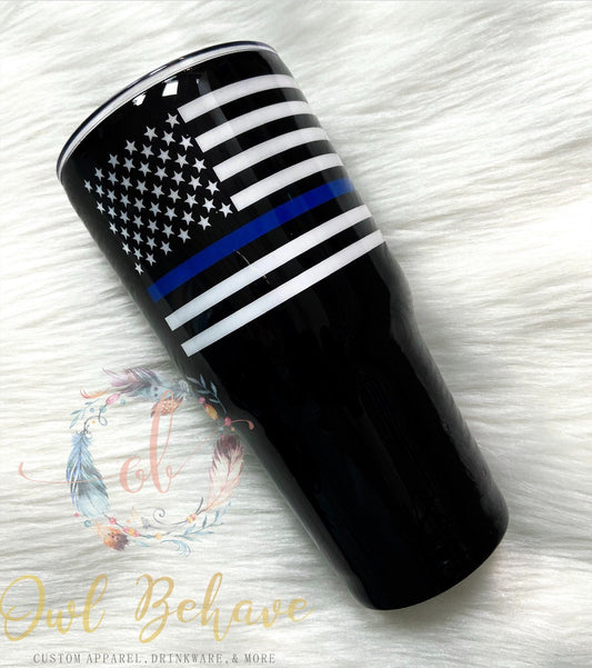 Thin Blue Line Tumbler