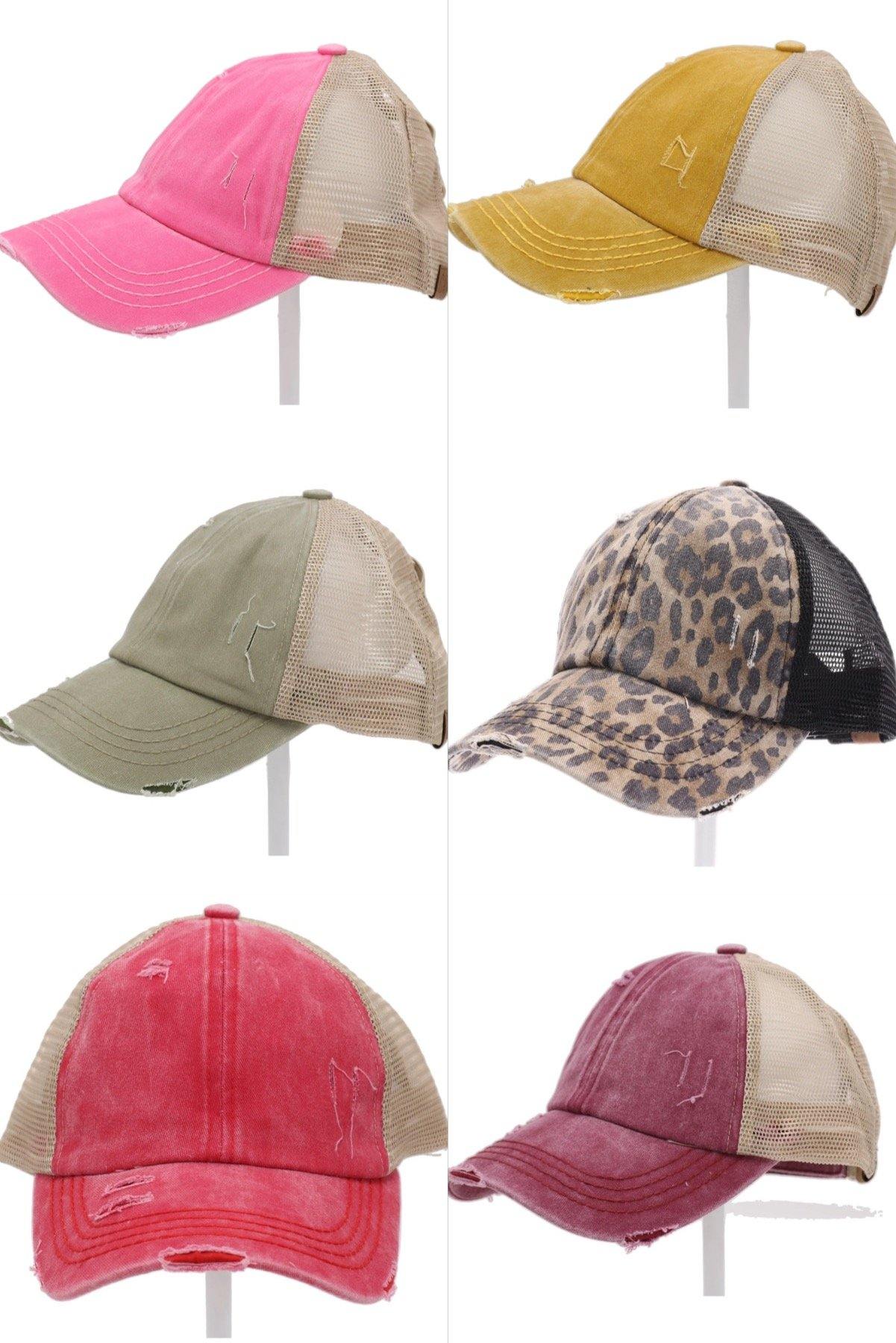 Beer & Sunshine Criss Cross Ponytail Hat - OwlBehave 