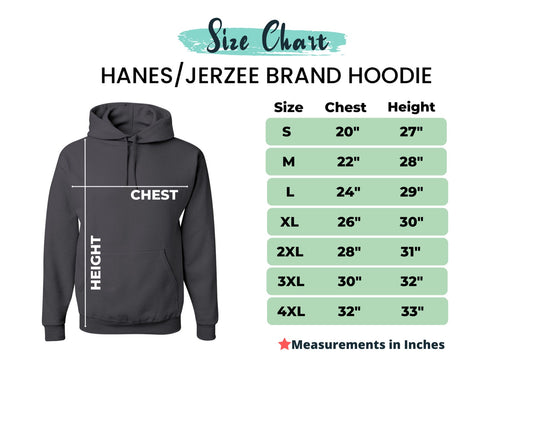 Hanes/Jerzees Brand Hoodie