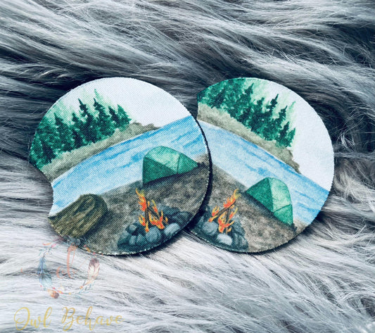 Camping Car Coaster Set - OwlBehave 