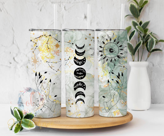 Celestial Zodiac Sublimation Tumbler