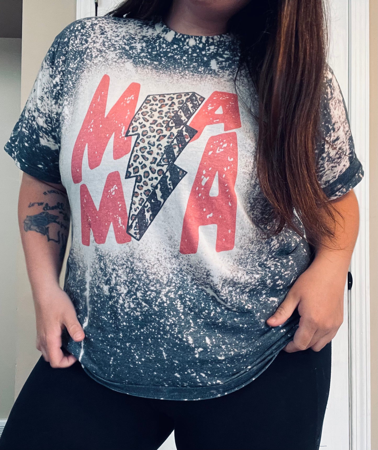 Mama Bleached Tee
