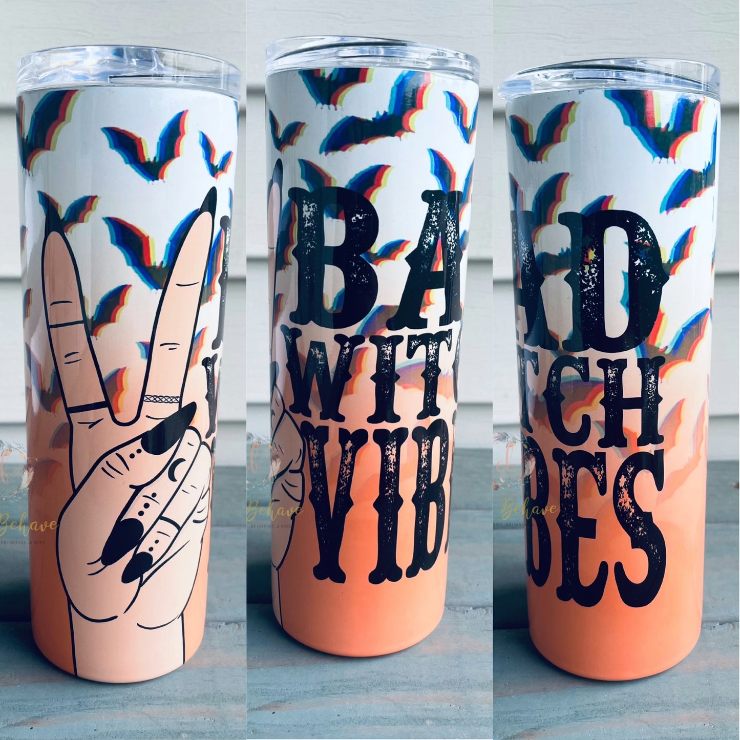Bad Witch Vibes Sublimation Tumbler