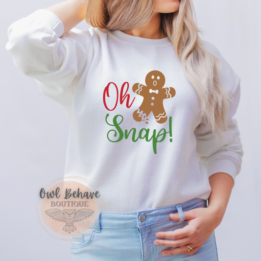 Oh Snap Crewneck Sweatshirt