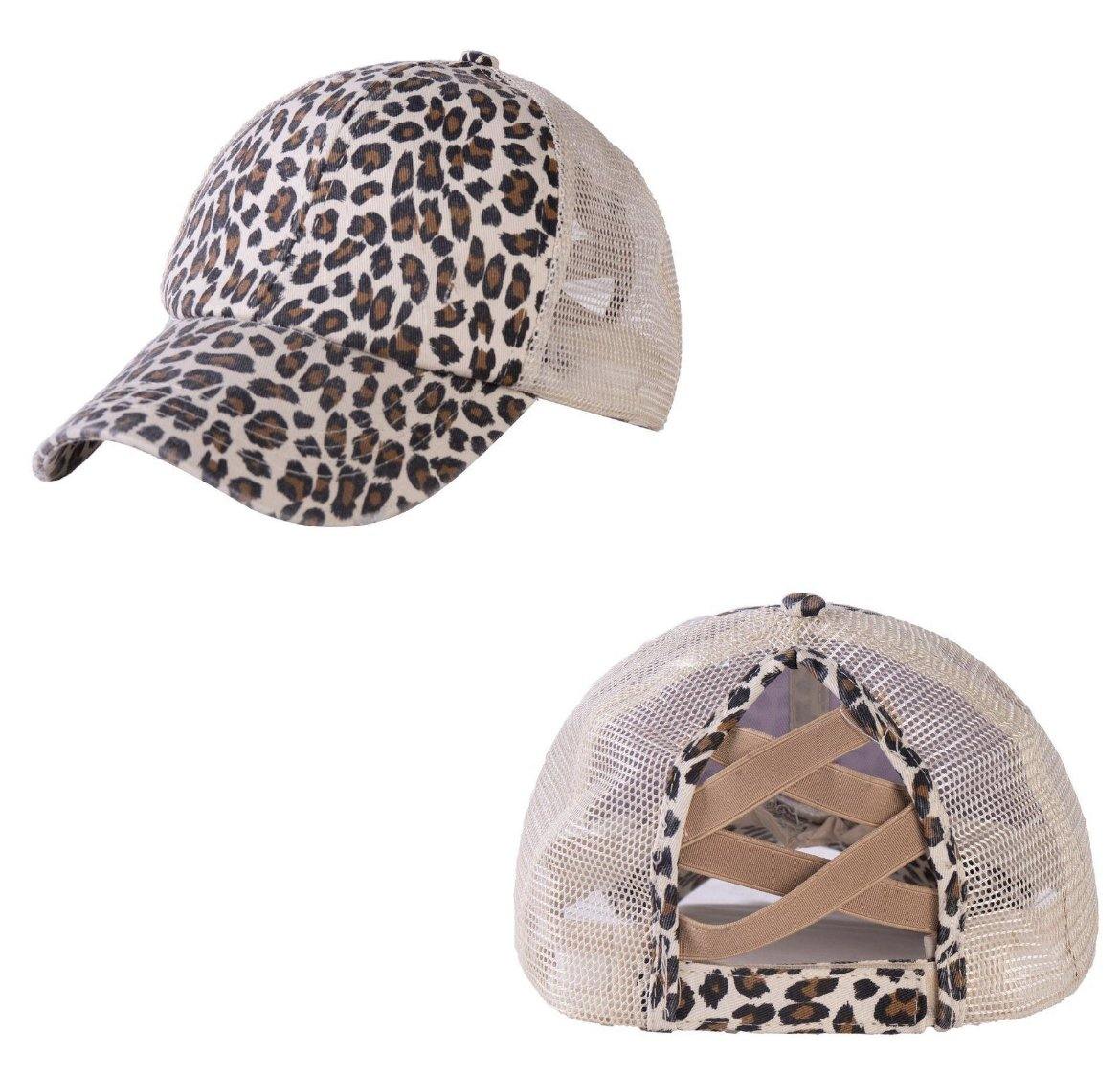 Glitter and Dirt Mom of both Criss Cross Ponytail Hat - OwlBehave 